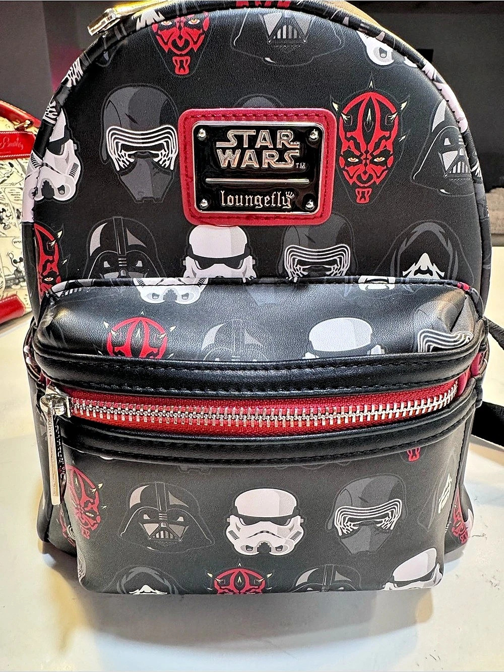 Loungefly Star Wars Dark Side Villains Mini Backpack